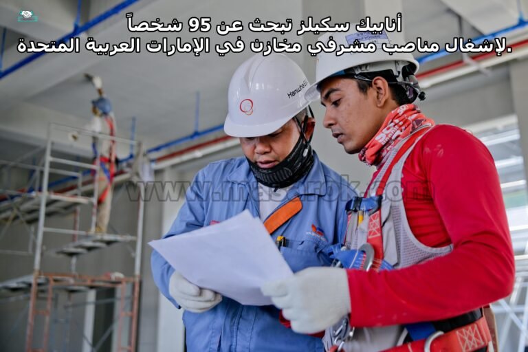 أنابيك سكيلز: توظيف 95 مشرف مخازن بالإمارات العربية المتحدة